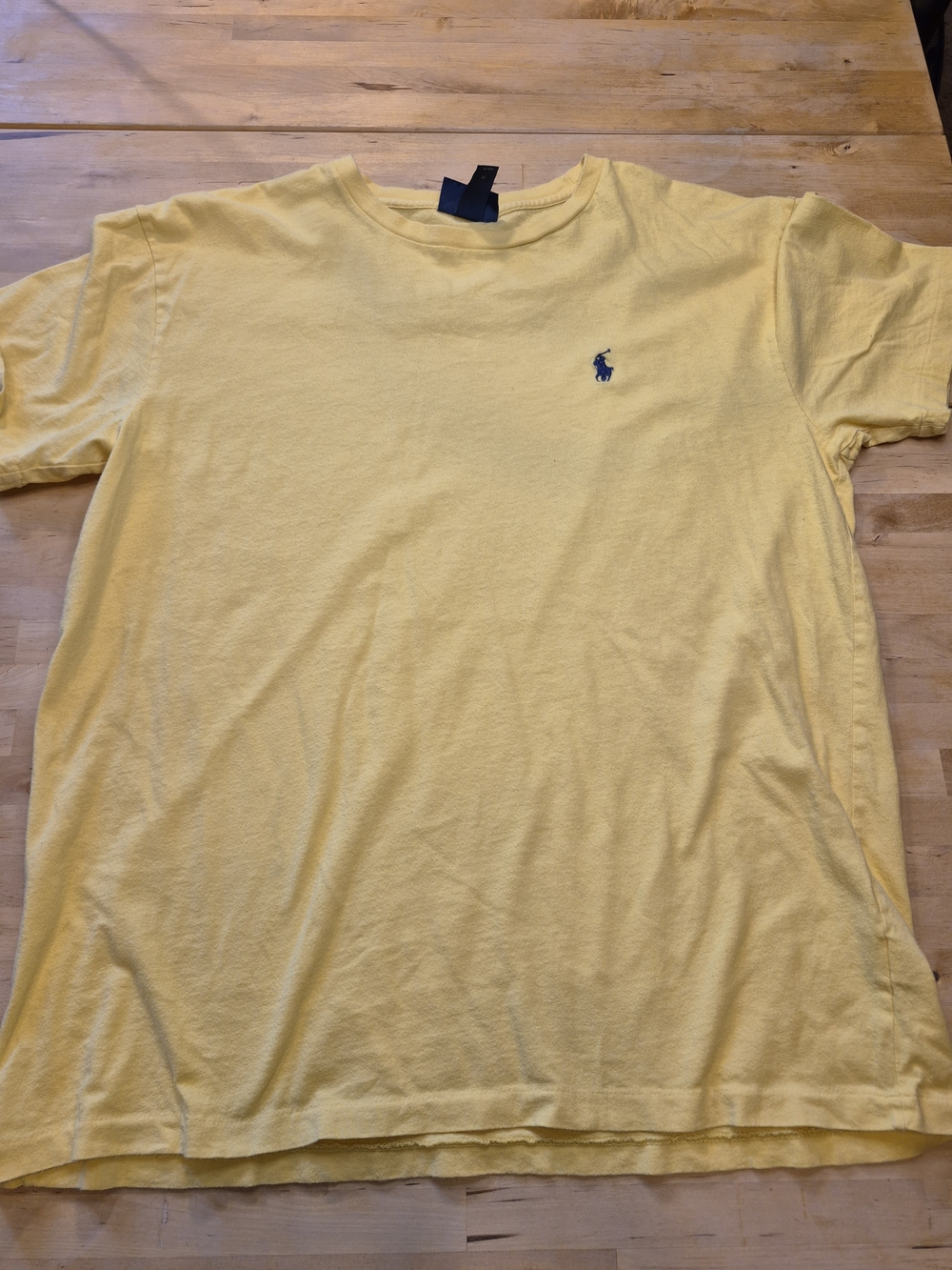 Polo by Ralph Lauren Yellow Classic Crew Neck T-Shirt